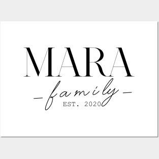 Mara Family EST. 2020, Surname, Mara Posters and Art